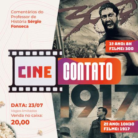 Contato promove mais uma edição do Cine Contato